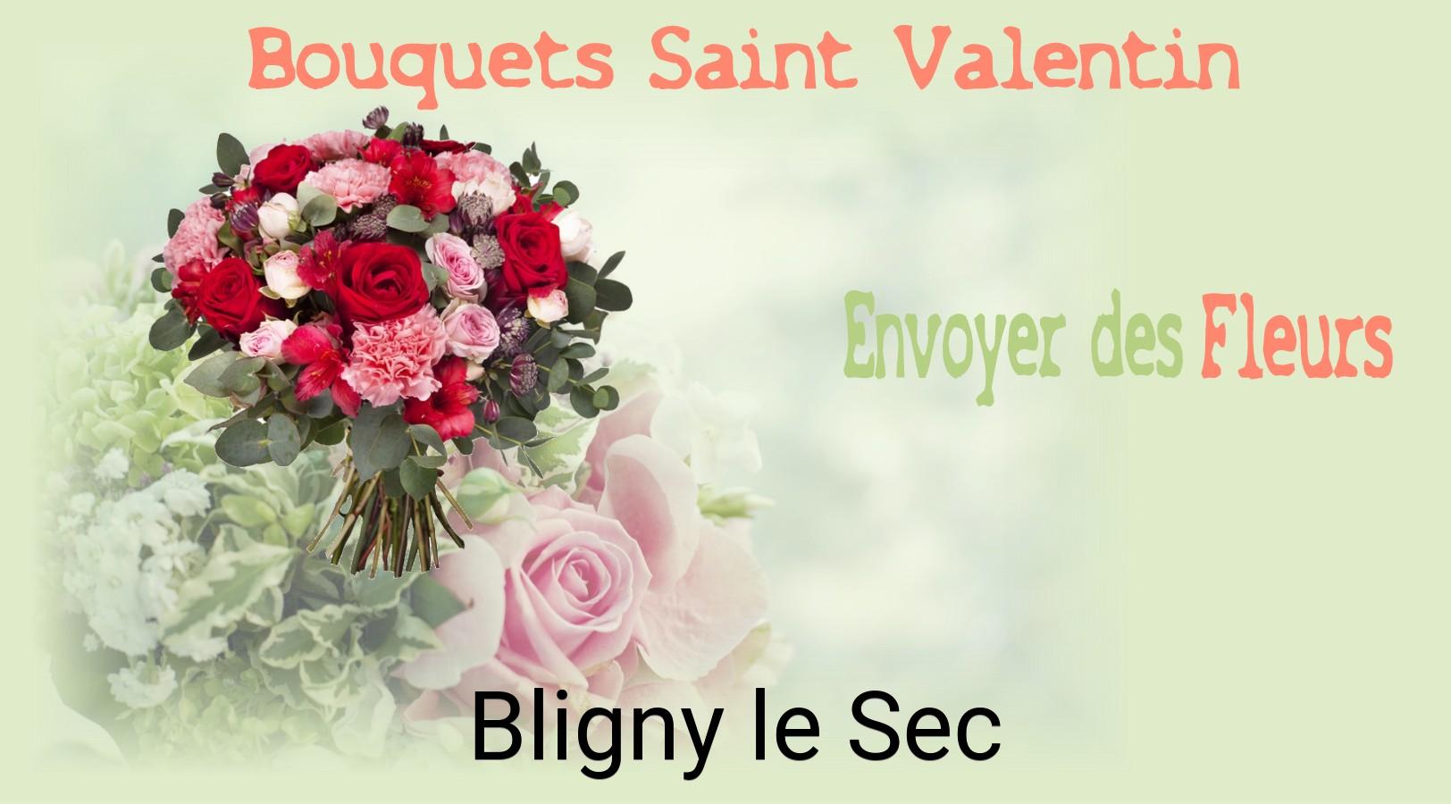 Roses de Saint-Valentin livrées à Bligny-le-Sec